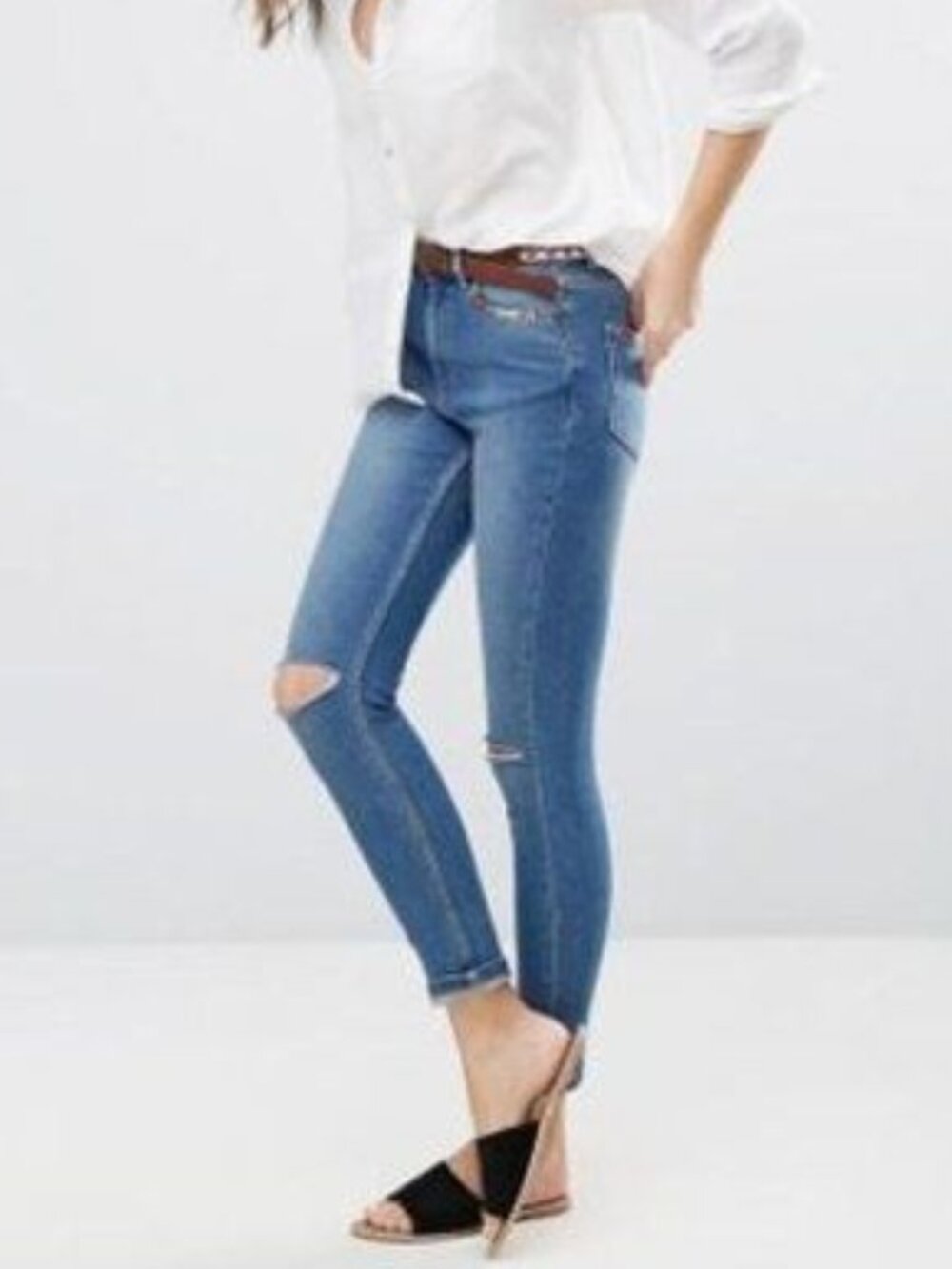 French Connection Ash Denim Pin Up Jean - 2